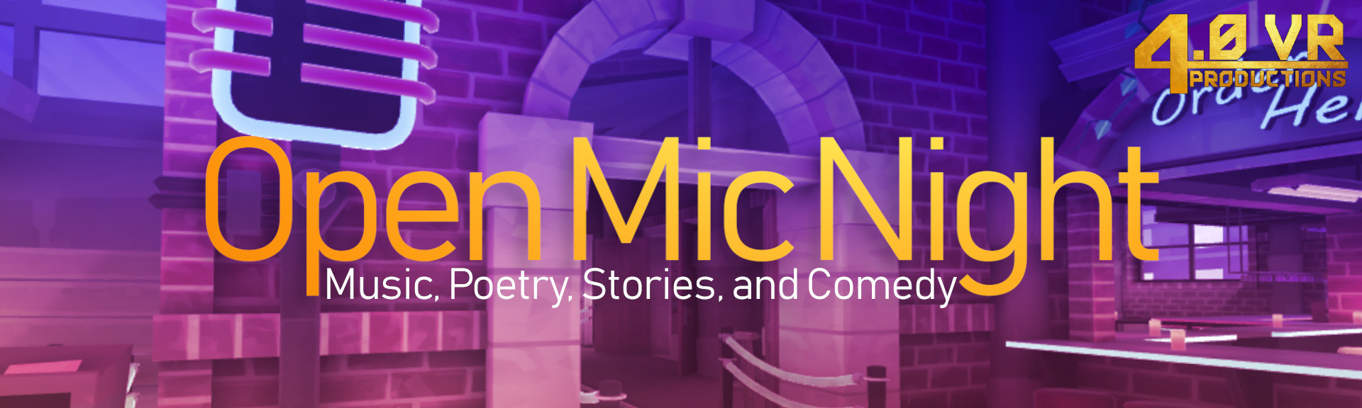 Open Mic Night Banner